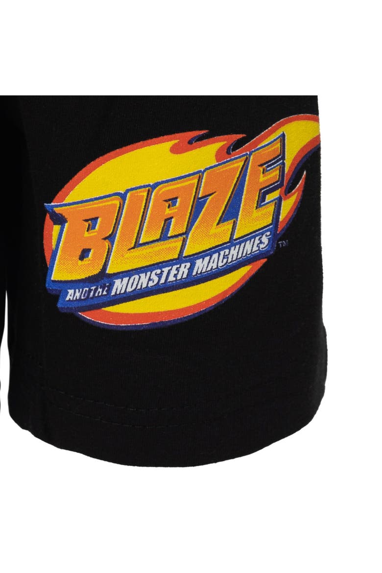 Racing T-Shirt Tank Top and Shorts Set, Alternate, color, Blaze Red Grey