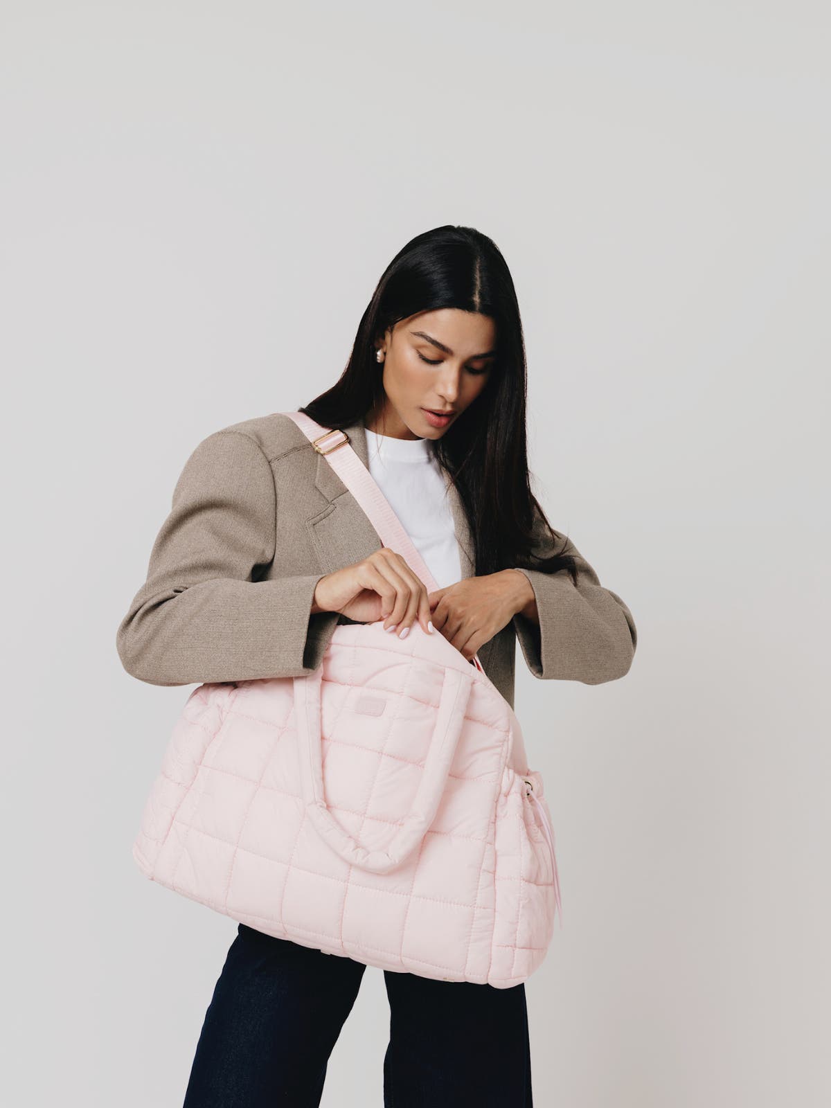 Weekender Duffle, Alternate, color, Light Pink