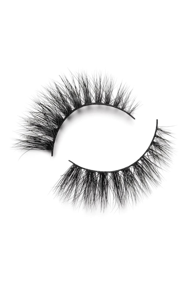 Doha 3D Mink False Lashes, Alternate, color, NO COLOR