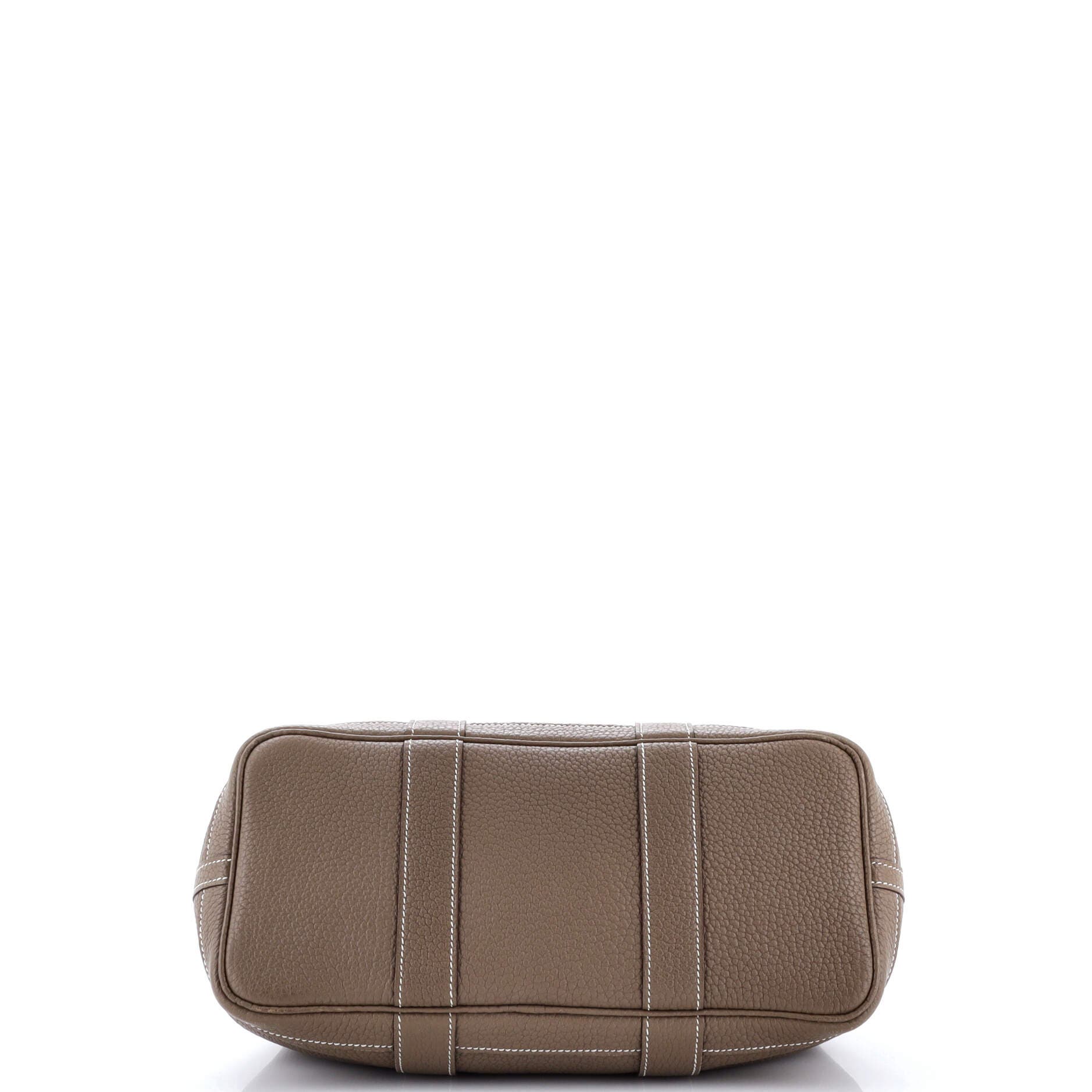 Pre-Owned Hermes Garden Party Tote Leather 30, Alternate, color, Etoupe