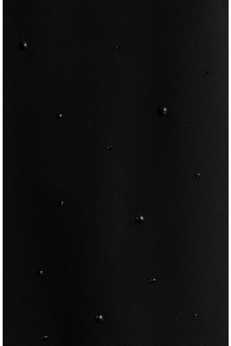 Heatset Beaded Extended Shoulder Dolman Top, Alternate, color, ANNE BLACK