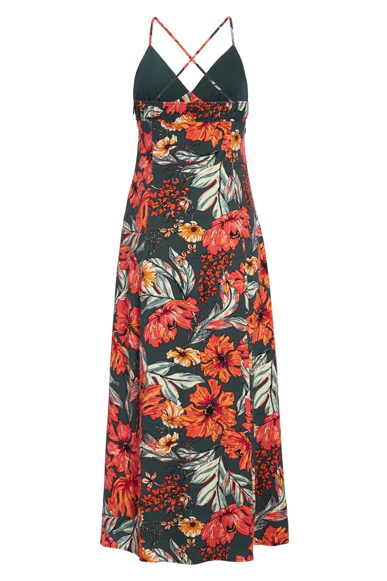 Cami Maxi Sundress, Alternate, color, GREEN GABLES CHINTZ FLORAL