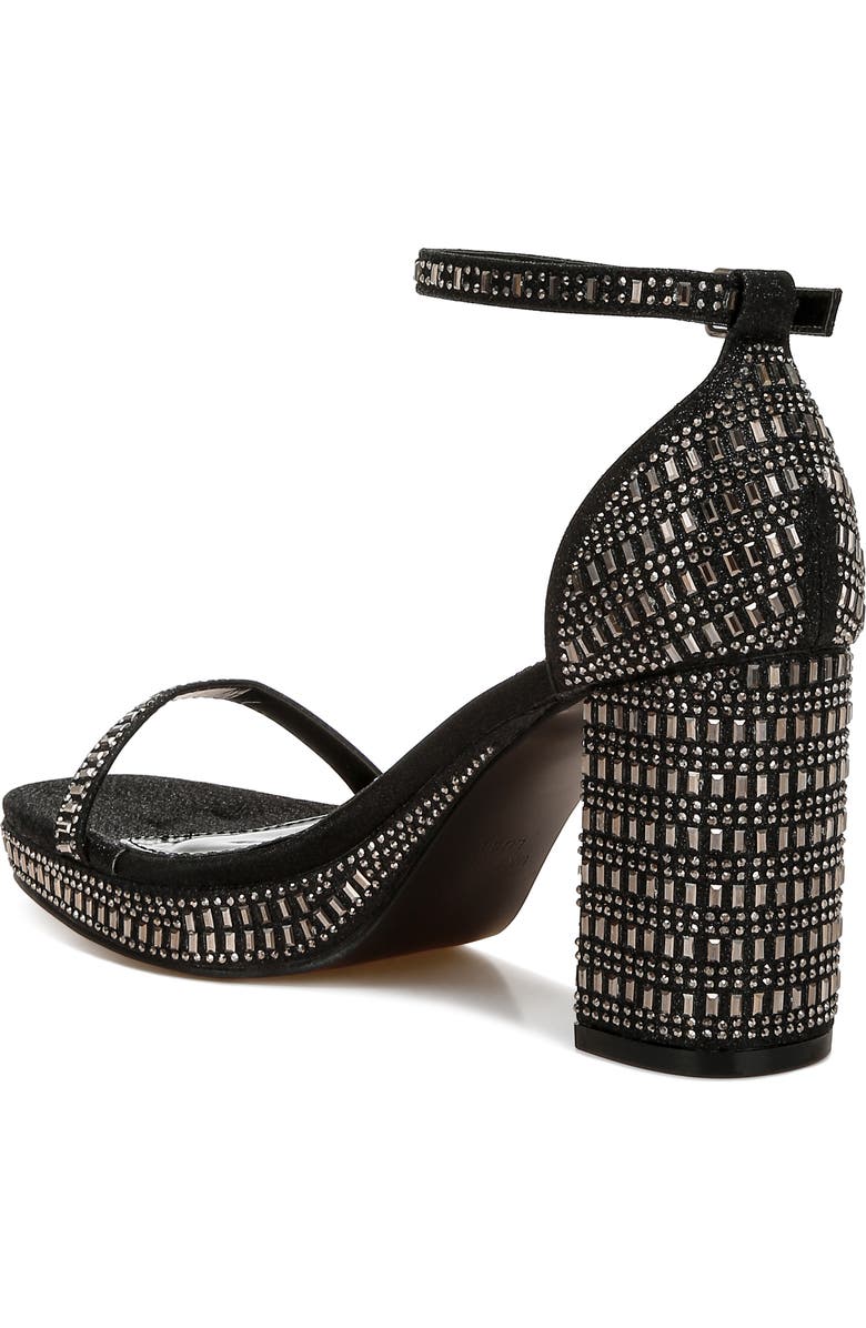 LONDON RAG Ronan Crystal Embellished Platform Sandal, Alternate, color,