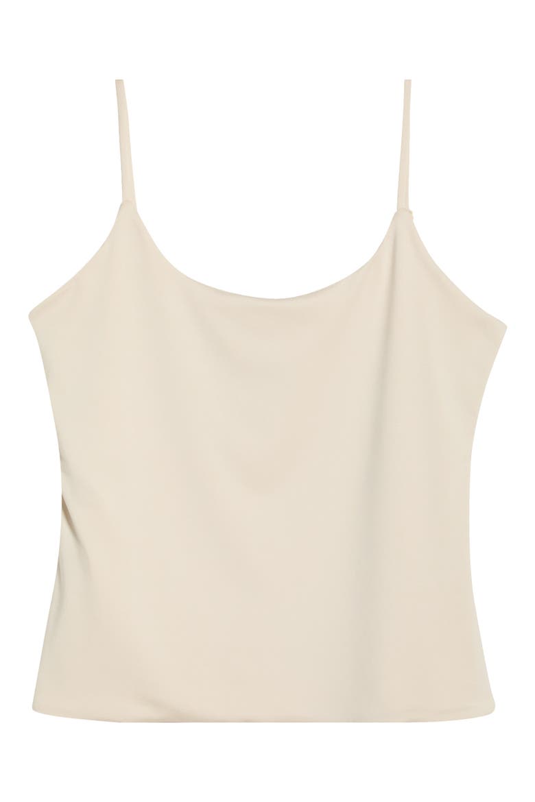 Compression Crop Camisole, Alternate, color, FLAX TAUPE