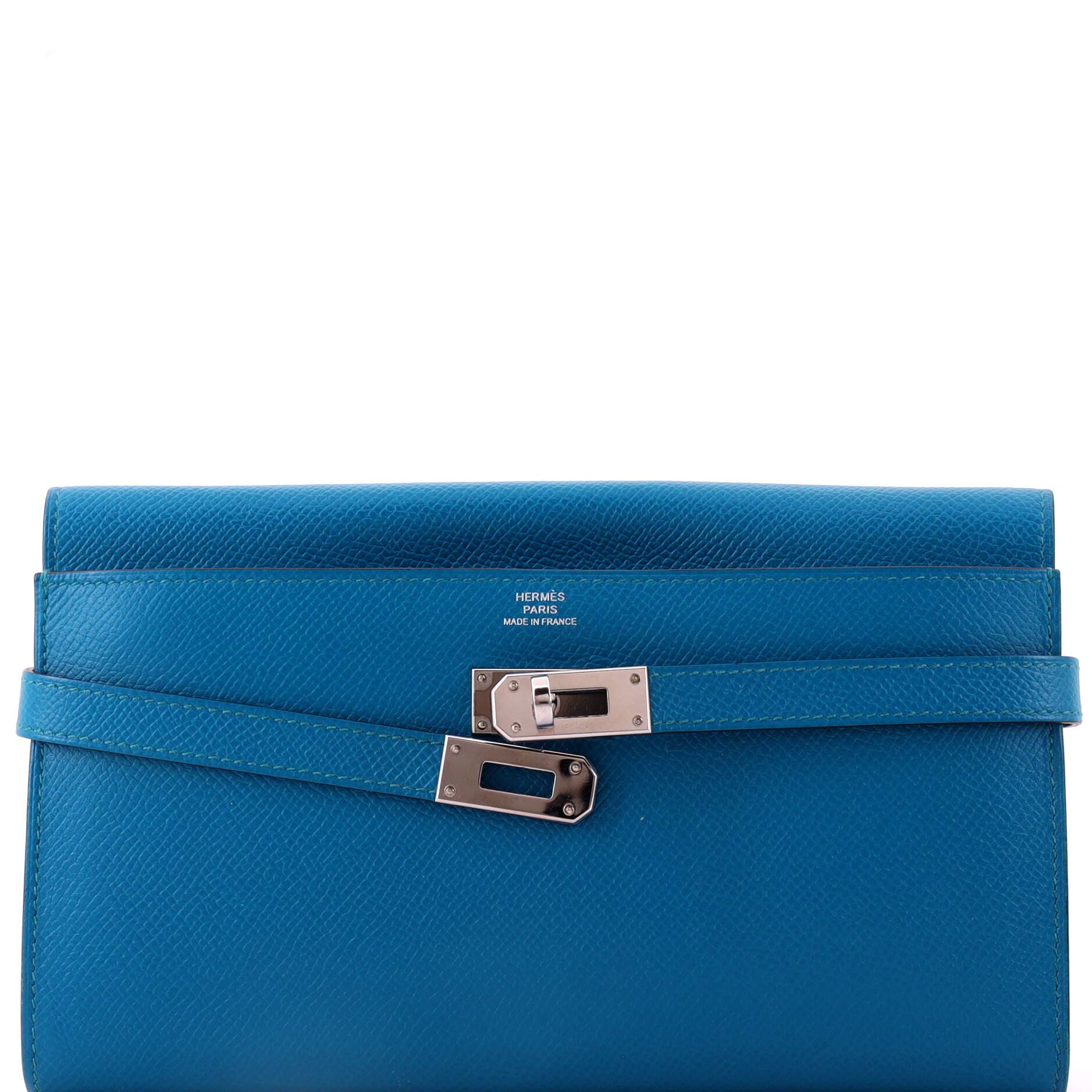 Kelly Wallet Epsom Long, Alternate, color, Blue
