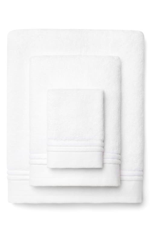 Sferra Aura Nuova Bath Towel In White/white