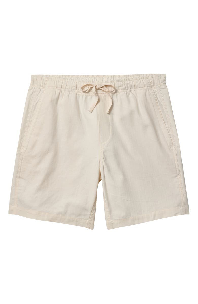 Bonobos Nomad Herringbone Shorts, Alternate, color, Ivory Herringbone Linen