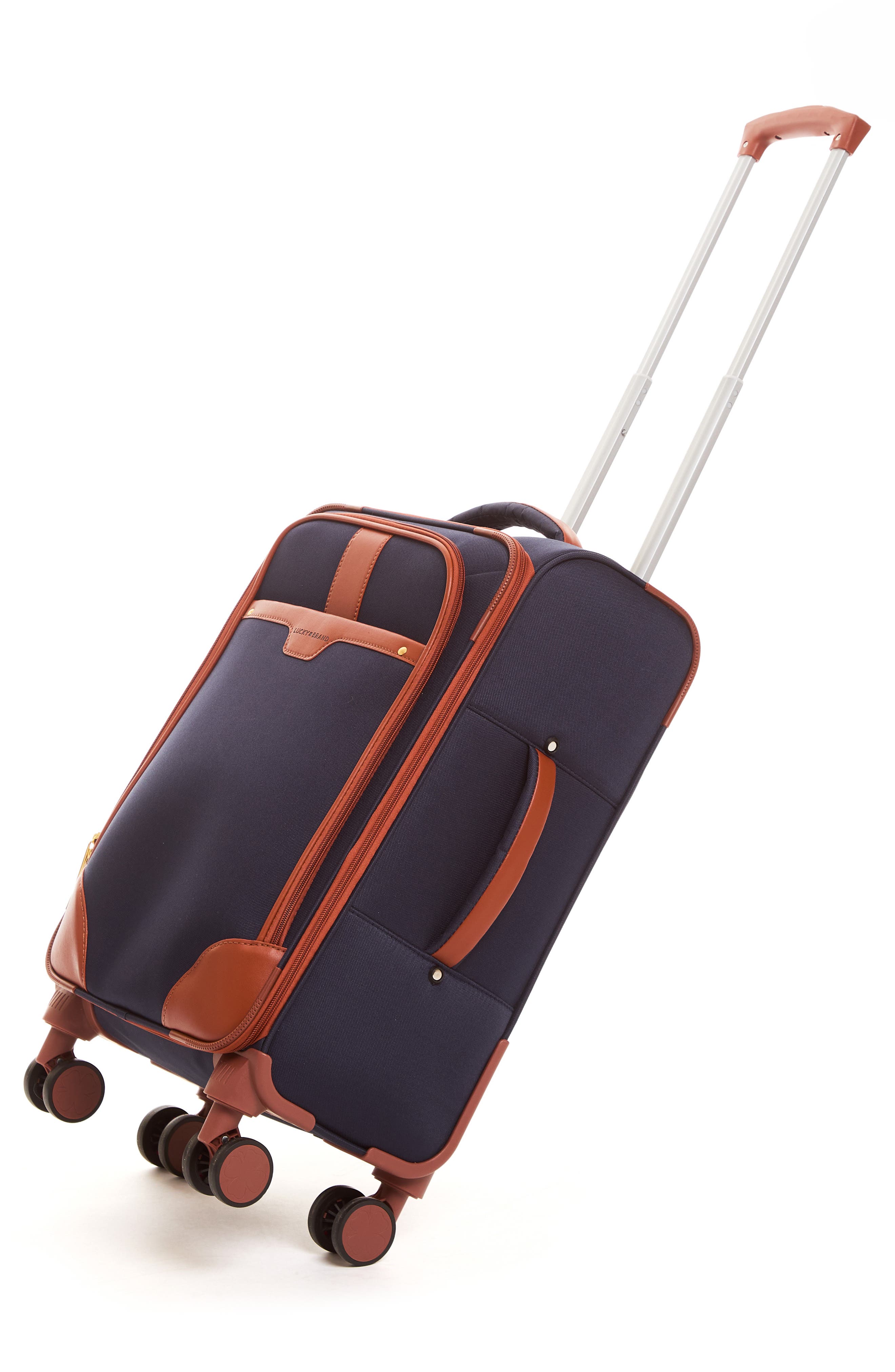 Lucky Brand Mason 21-Inch Spinner Luggage, Alternate, color, Navy