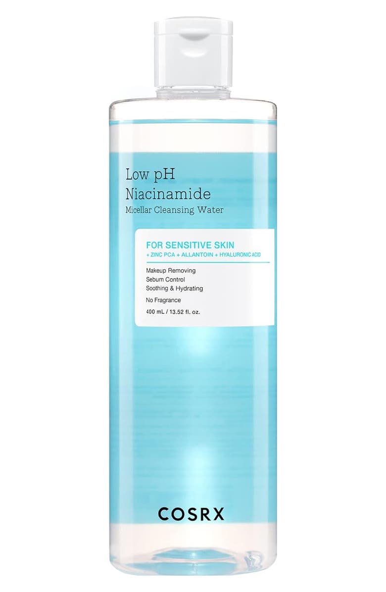 COSRX Low pH Niacinamide Micellar Cleansing Water, Main, color,