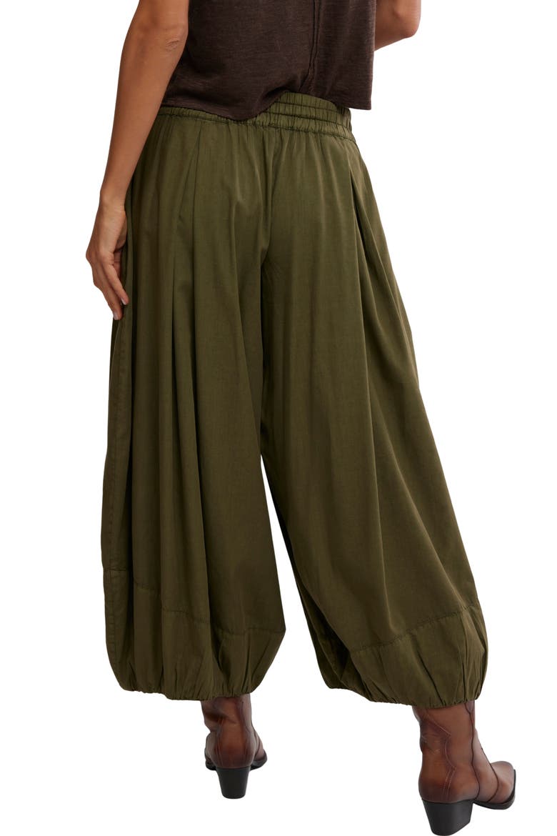 Moonflower Balloon Pants, Alternate, color, SAGE