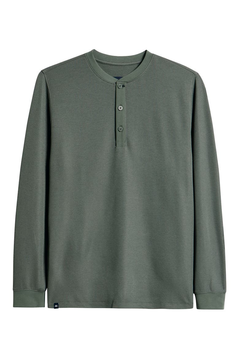 Henderson Long Sleeve Henley, Alternate, color, OLIVE