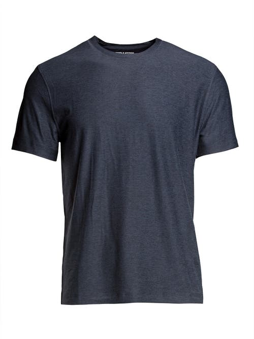 Single Stitch Premium Crew Neck T-shirt In Black