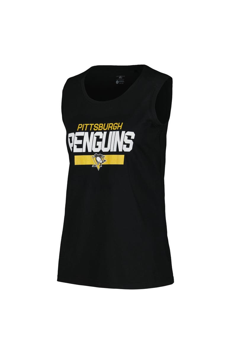 LEVELWEAR Women's Levelwear Sidney Crosby Black Pittsburgh Penguins Macy Player Name & Number Tank Top, Alternate, color, Black