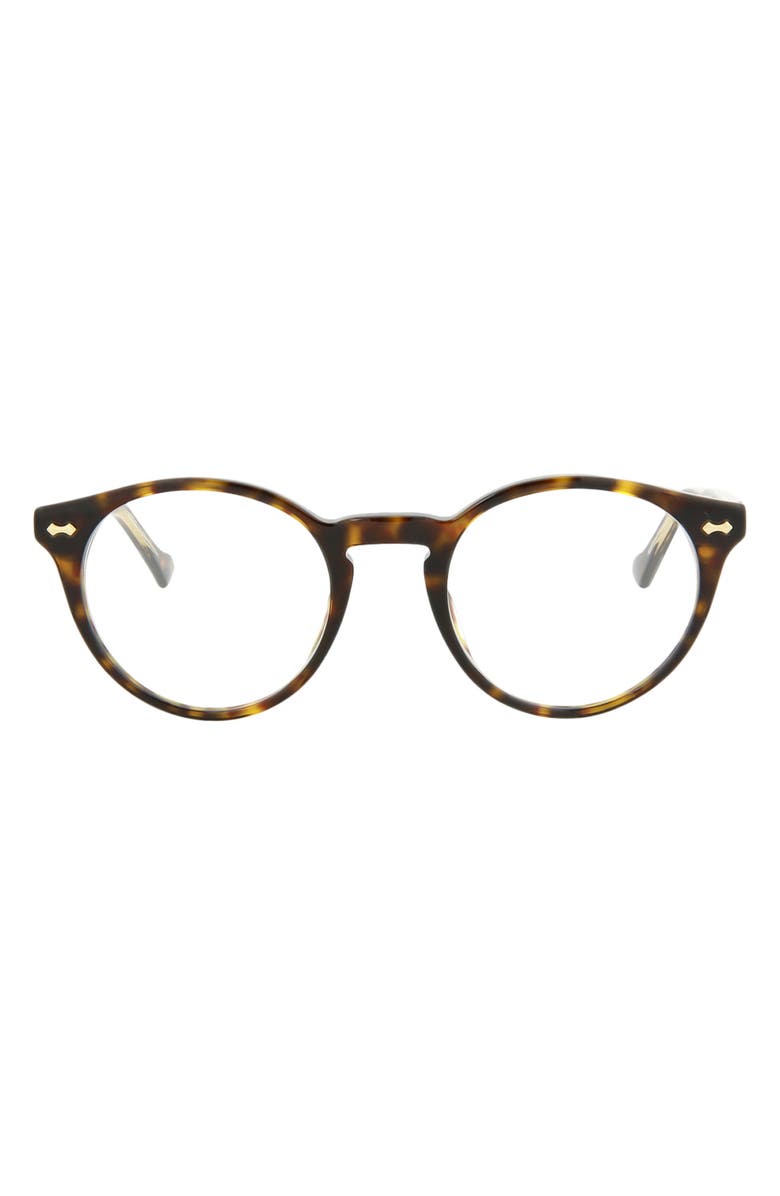 Gucci 48mm Round Optical Glasses, Main, color, 
