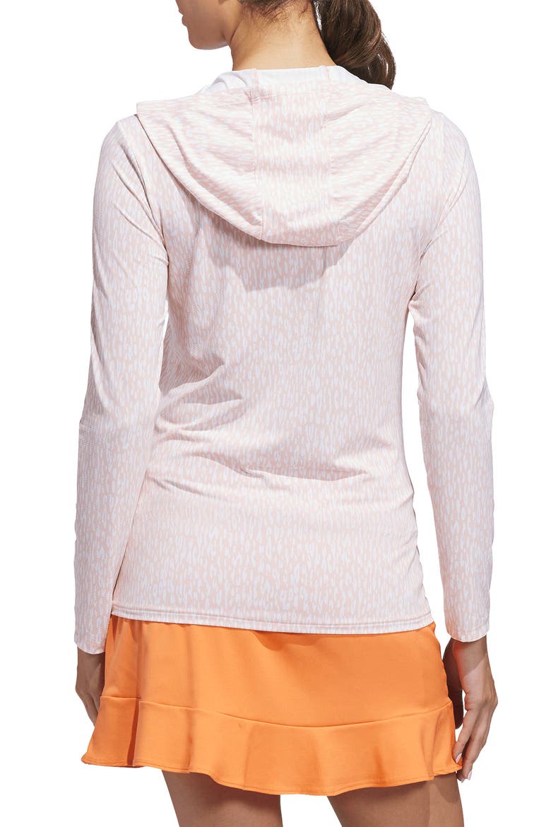 Allover Print Golf Hoodie, Alternate, color, BLUSH PINK