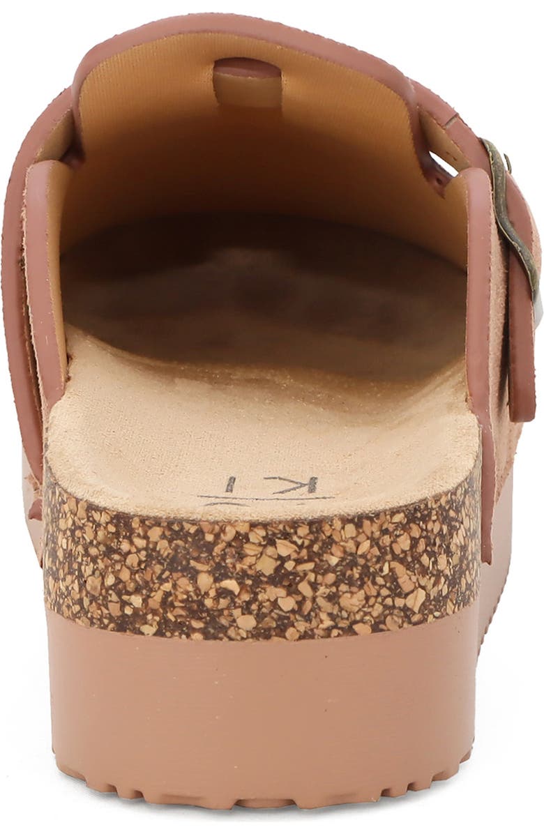 YOKI Claude 04 Platform Clog, Alternate, color, Brown