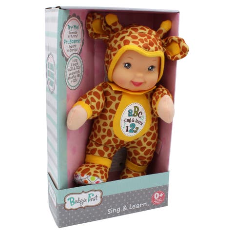 Sing & Learn Giraffe Bilingual (English/Spanish)