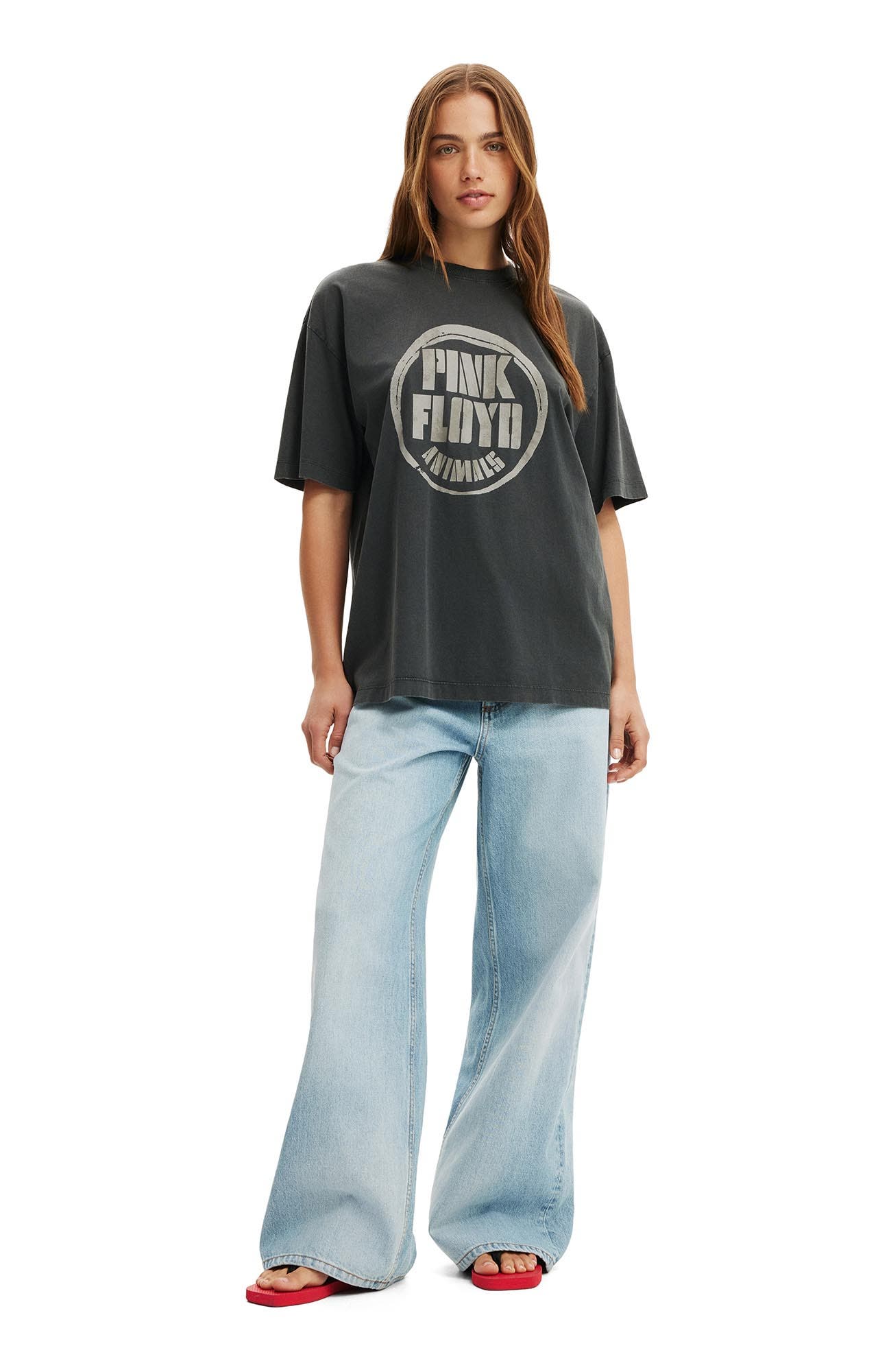 Women's The Lcn Music Boxy Graphic Tee - image 4