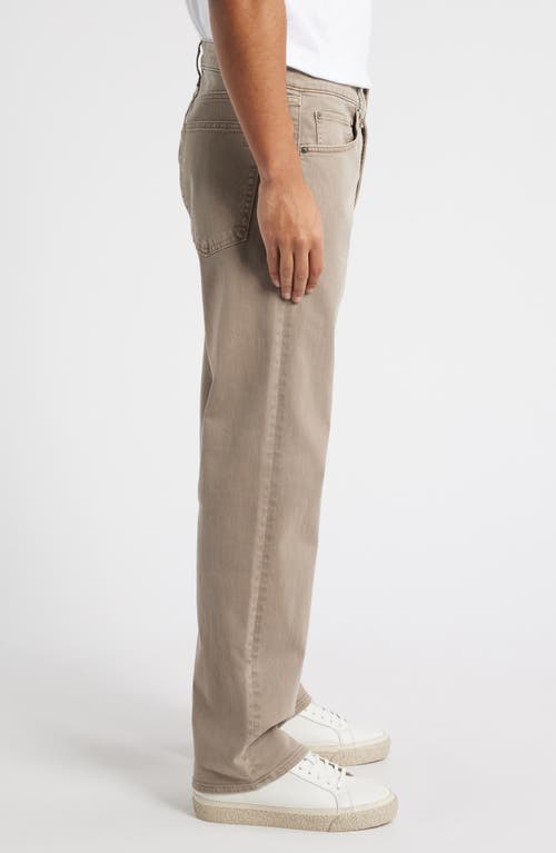 Rag & Bone Fit 4 Aero Stretch Straight Leg Jeans In Dark Taupe