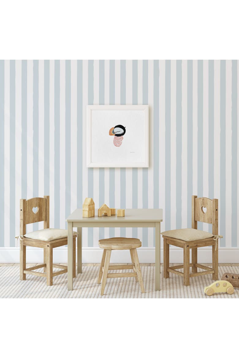 Baby Puffin Framed Museum Quality 12" x 12" Art Print, Alternate, color, Multicolored