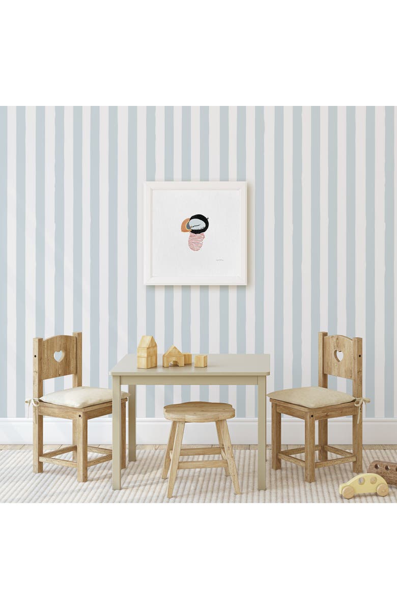 Ramus & Co Baby Puffin Framed Museum Quality 12" x 12" Art Print, Alternate, color, Multicolored