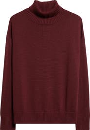 MM by Max Mara Mino Virgin Wool Turtleneck Sweater