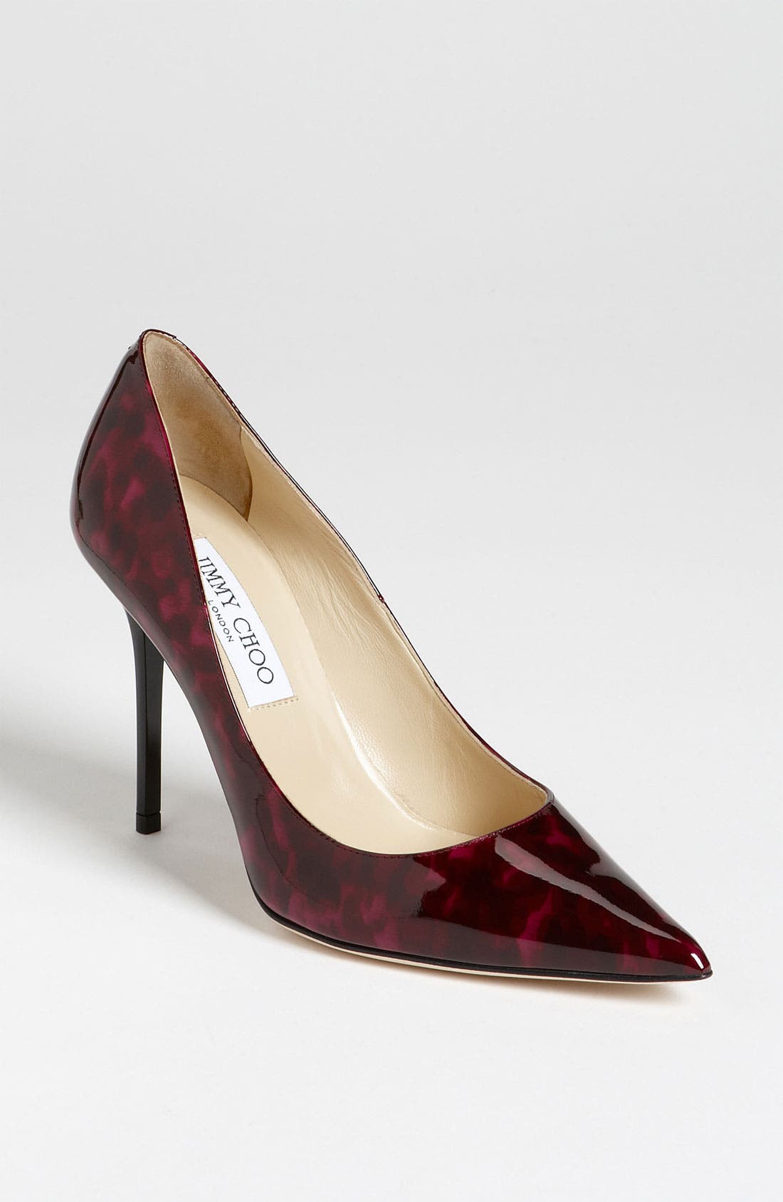 'Abel' Pump, Main, color, PLUM TORTOISE SHELL