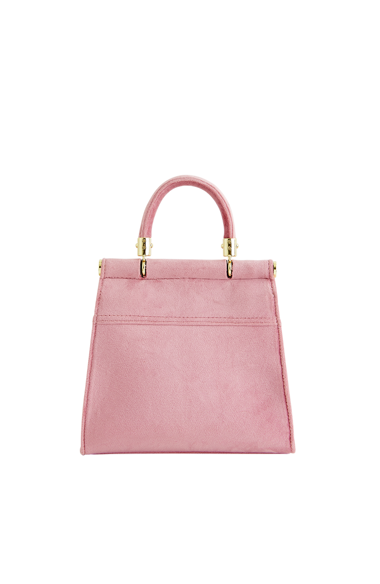 Fable England Song Bird Embroidered Mini Pink Tote, Alternate, color, Pink