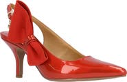 J. Reneé Rowin Slingback Pointed Toe Pump