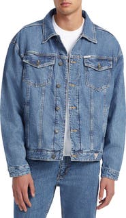 GUESS Oversize Denim Trucker Jacket