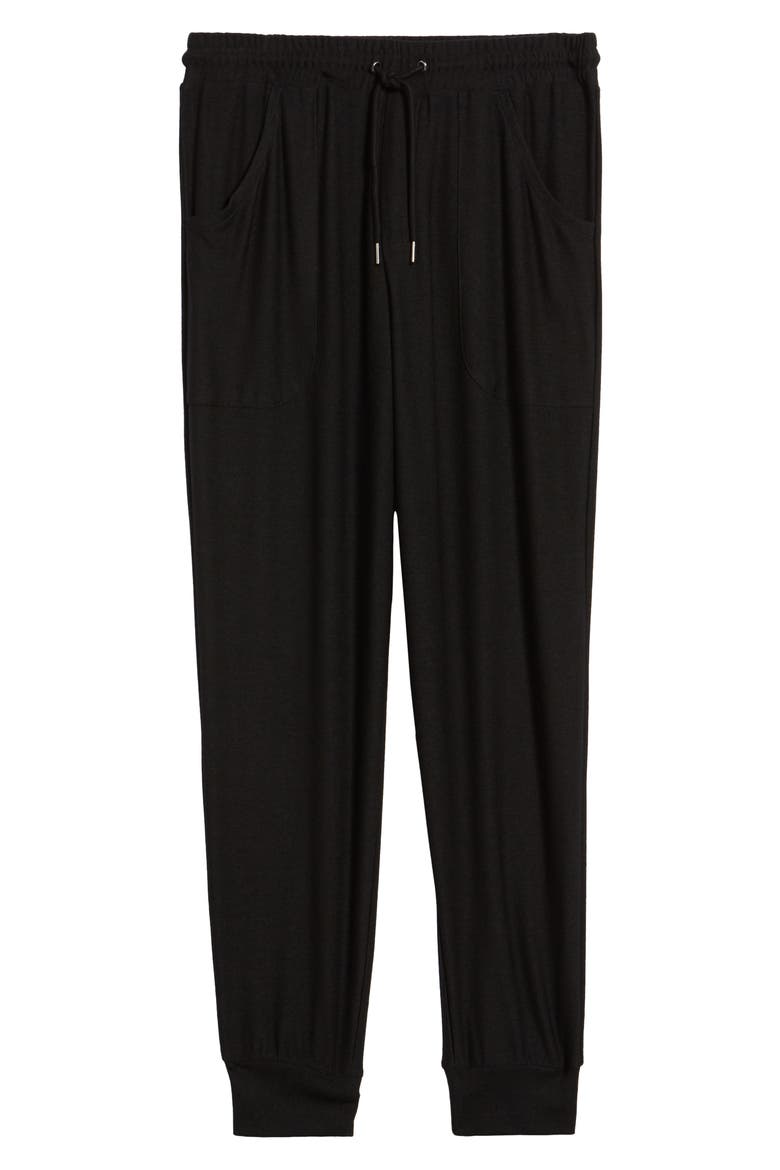 Ultra Soft Jogger Pants, Alternate, color, BLACK