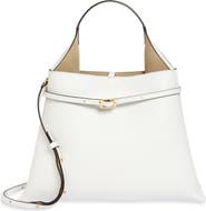 Ree Projects Mini Clare Belted Soft Pebble Grain Leather Tote