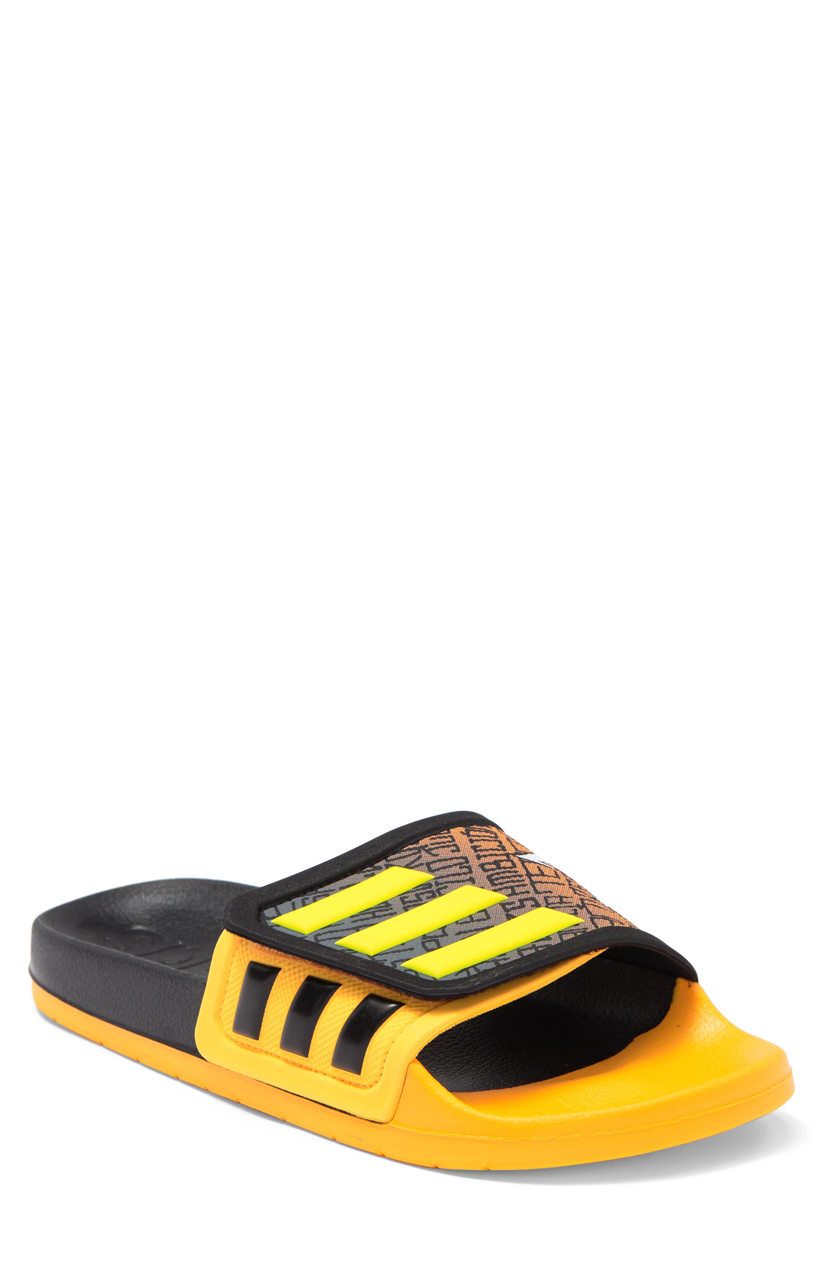 adidas Adilette Comfort Footbed Slide Sandal, Main, color, 