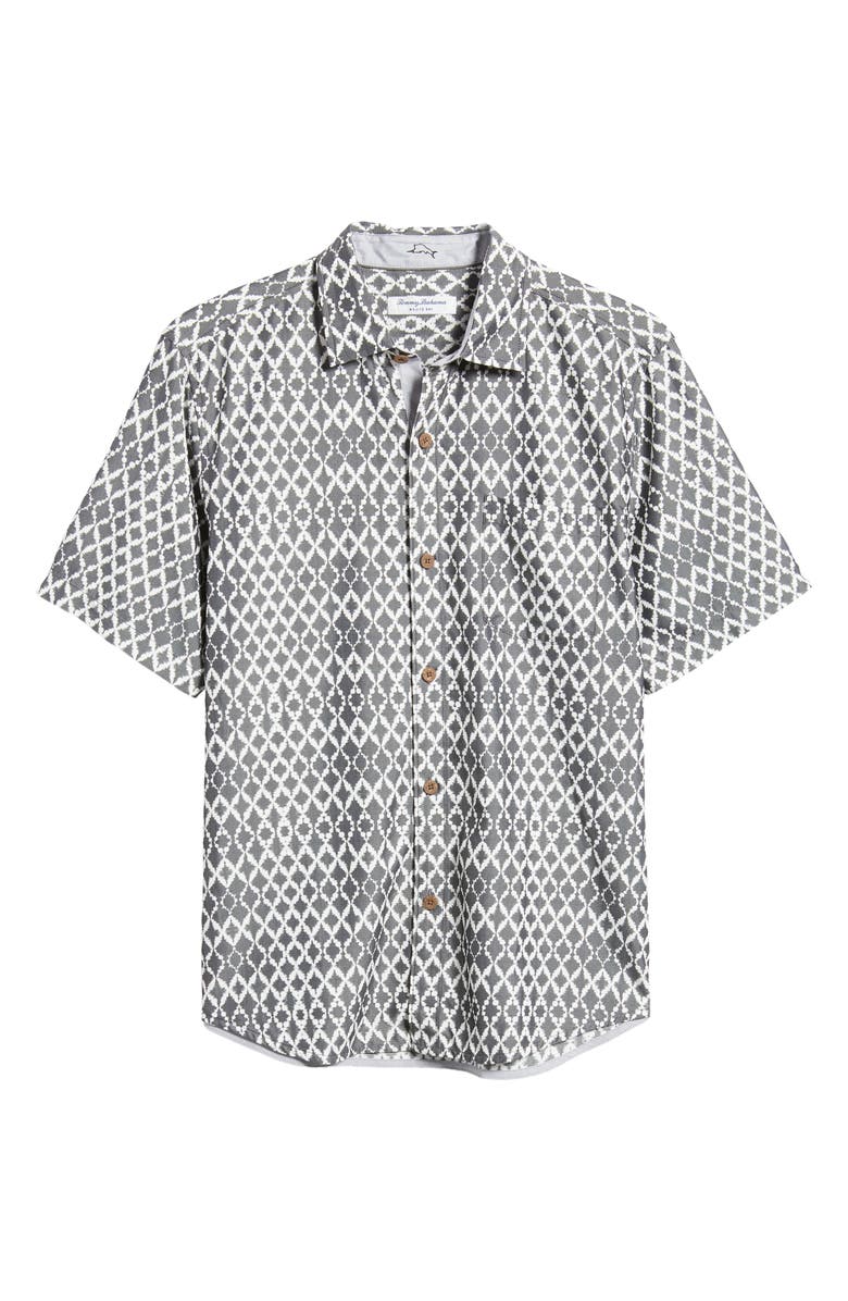 Tommy Bahama Mojito Bay Shibori Shores Short Sleeve Button-Up Shirt, Alternate, color,