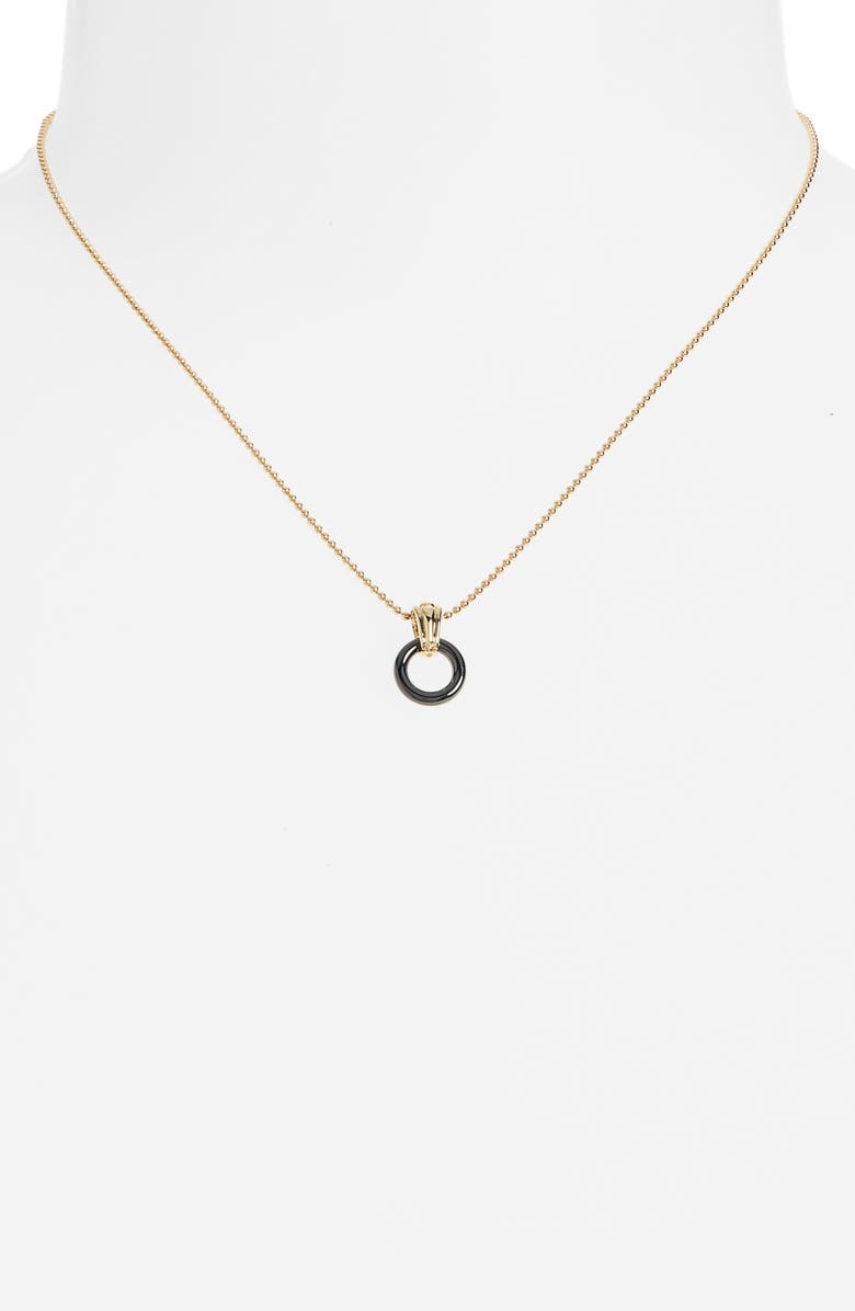 LAGOS Meridian Circle Pendant Necklace, Alternate, color, 