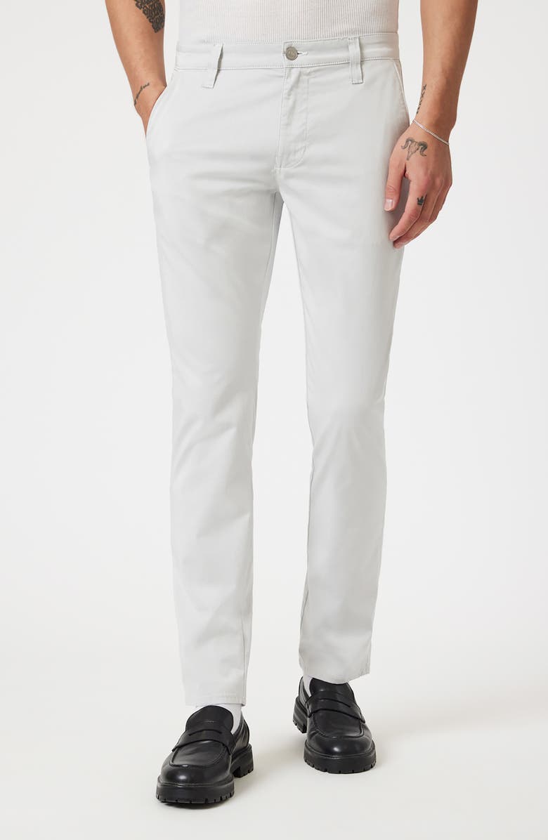 Mavi Jeans Milton Slim Fit Twill Pants, Main, color, Stone City Smart