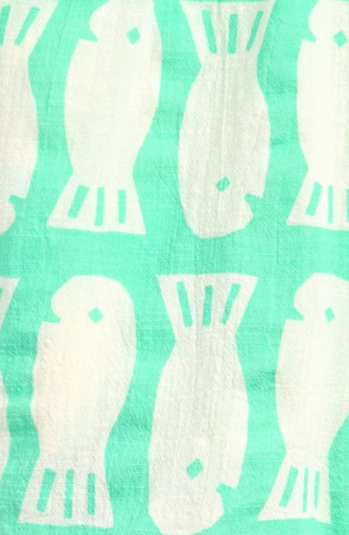 Bobo Choses Kids' Lucky Fish Shorts In Light Green