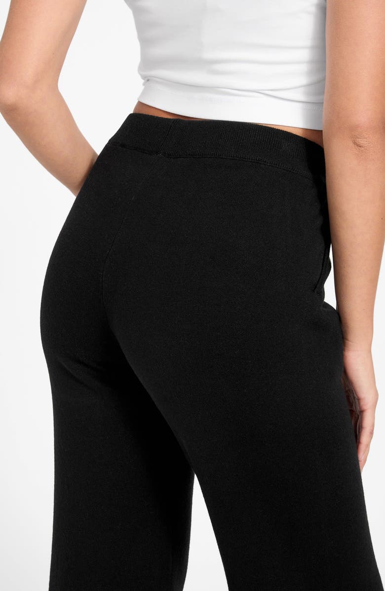 GUESS Ursula Sweater Pants, Alternate, color, Black