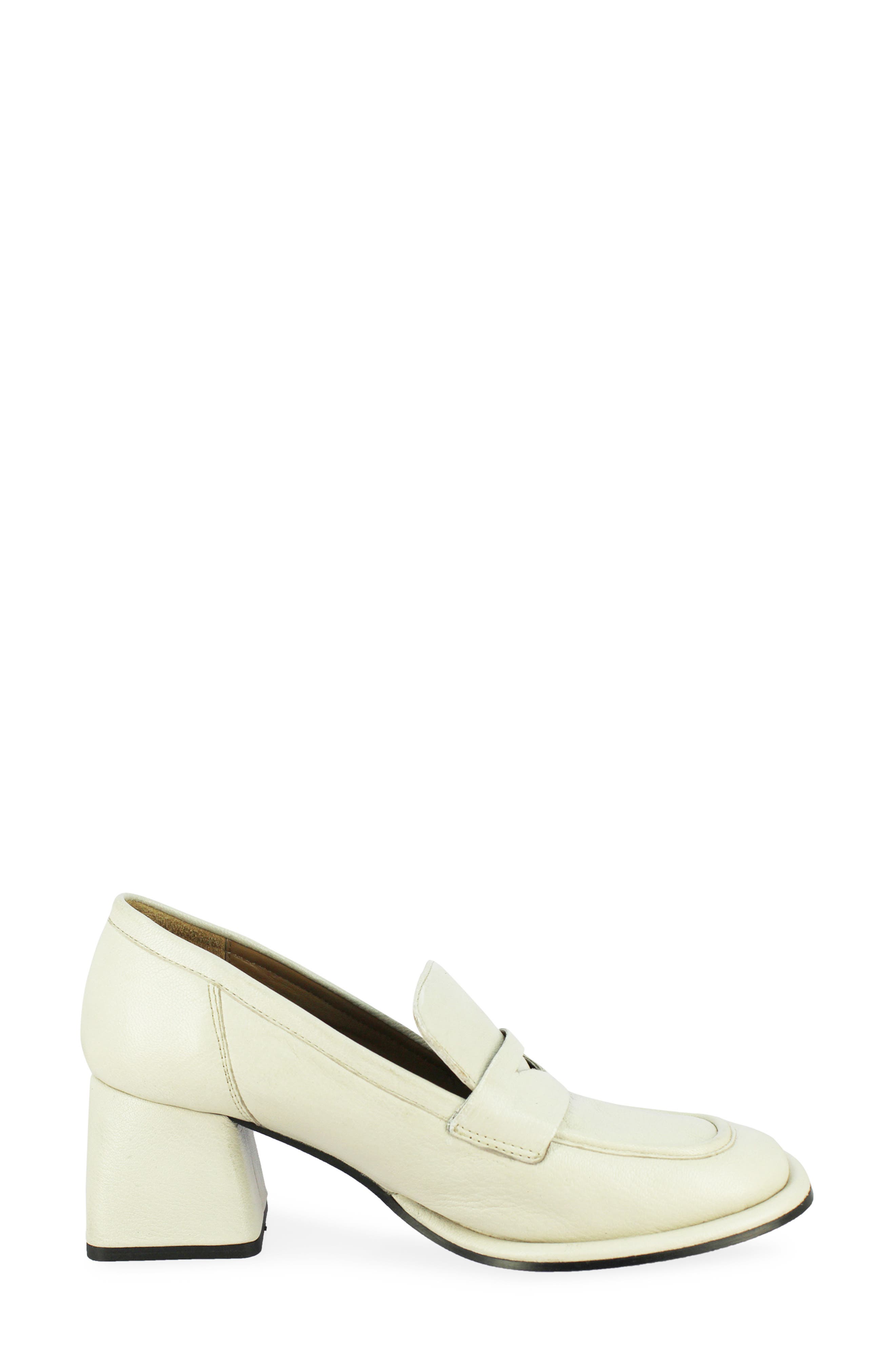 SAINT G Viviana Loafer Pump, Alternate, color, Off White