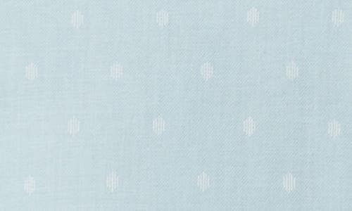 Travismathew Early Check In Cotton Button-up Shirt In Cory Blue