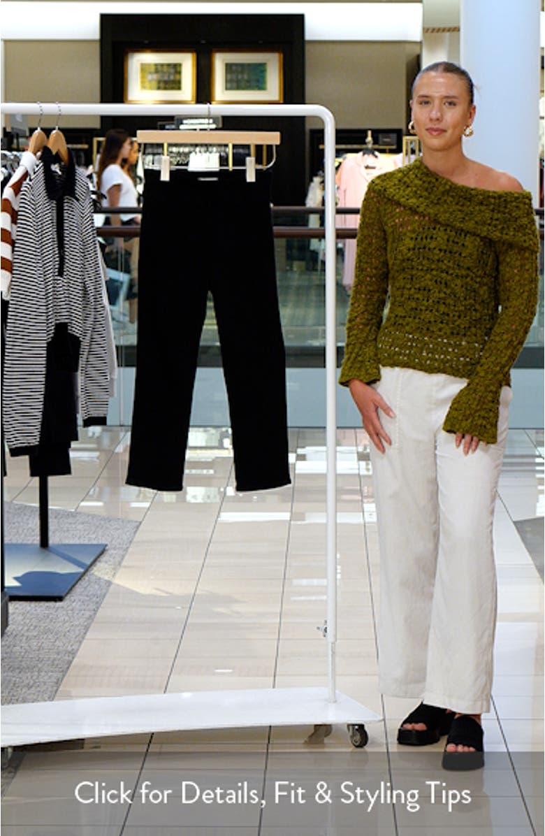 Jetset Weekend Pull-On High Waist Capri Jeans, sales video thumbnail