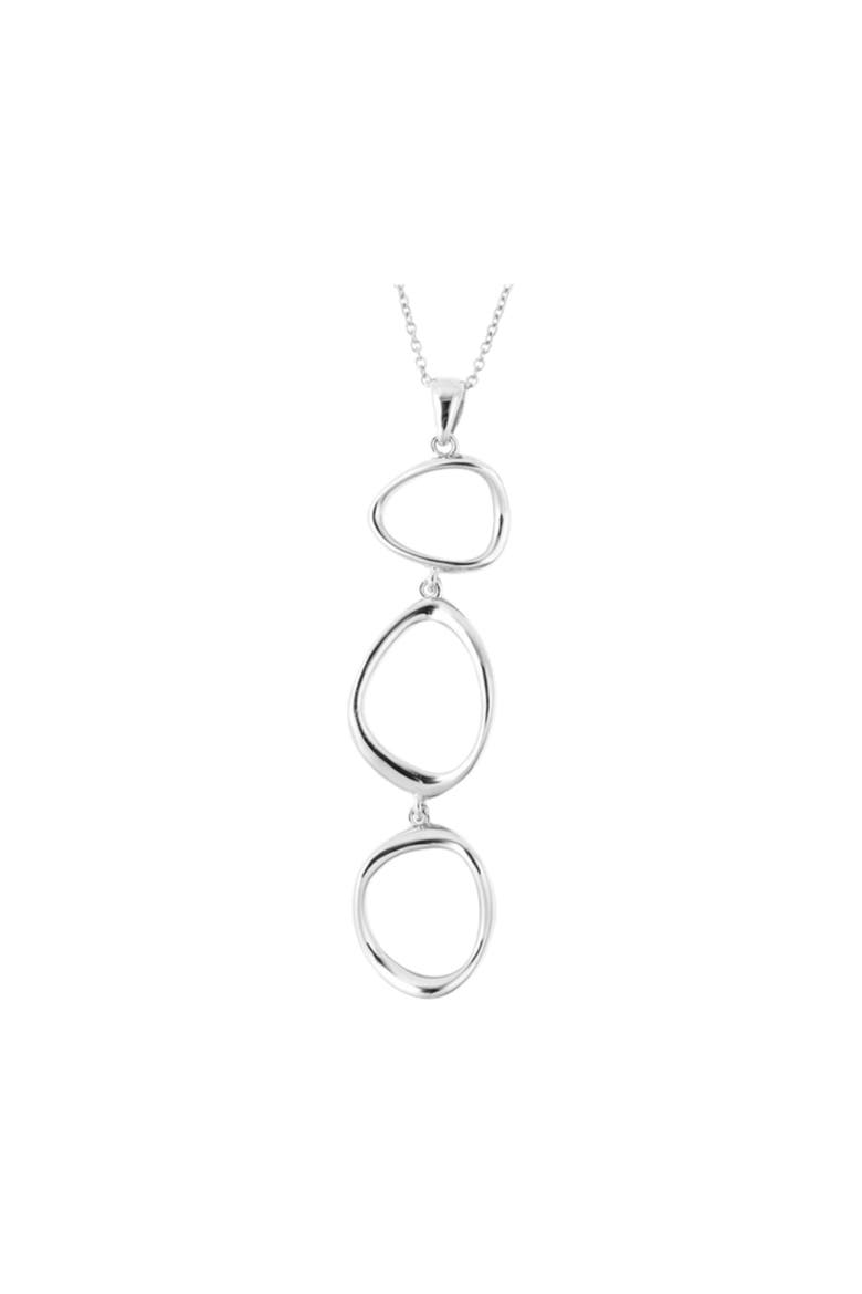 Volcan Necklace, Main, color, Sterling Silver