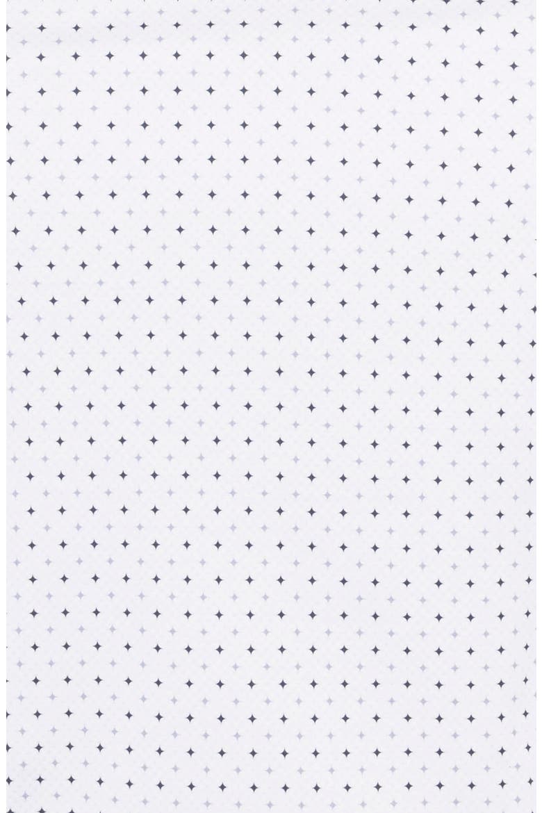 Slim Fit Metro Diamond Print Reworked Dress Shirt, Alternate, color, WHITE/ GREY