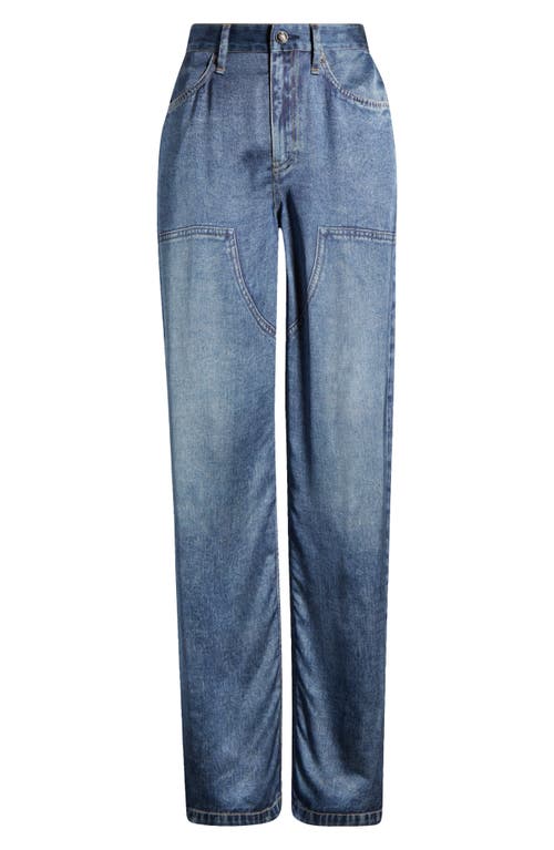 Rag & Bone Womens Miramar Logan Carpenter Printed Woven Trousers Avalon