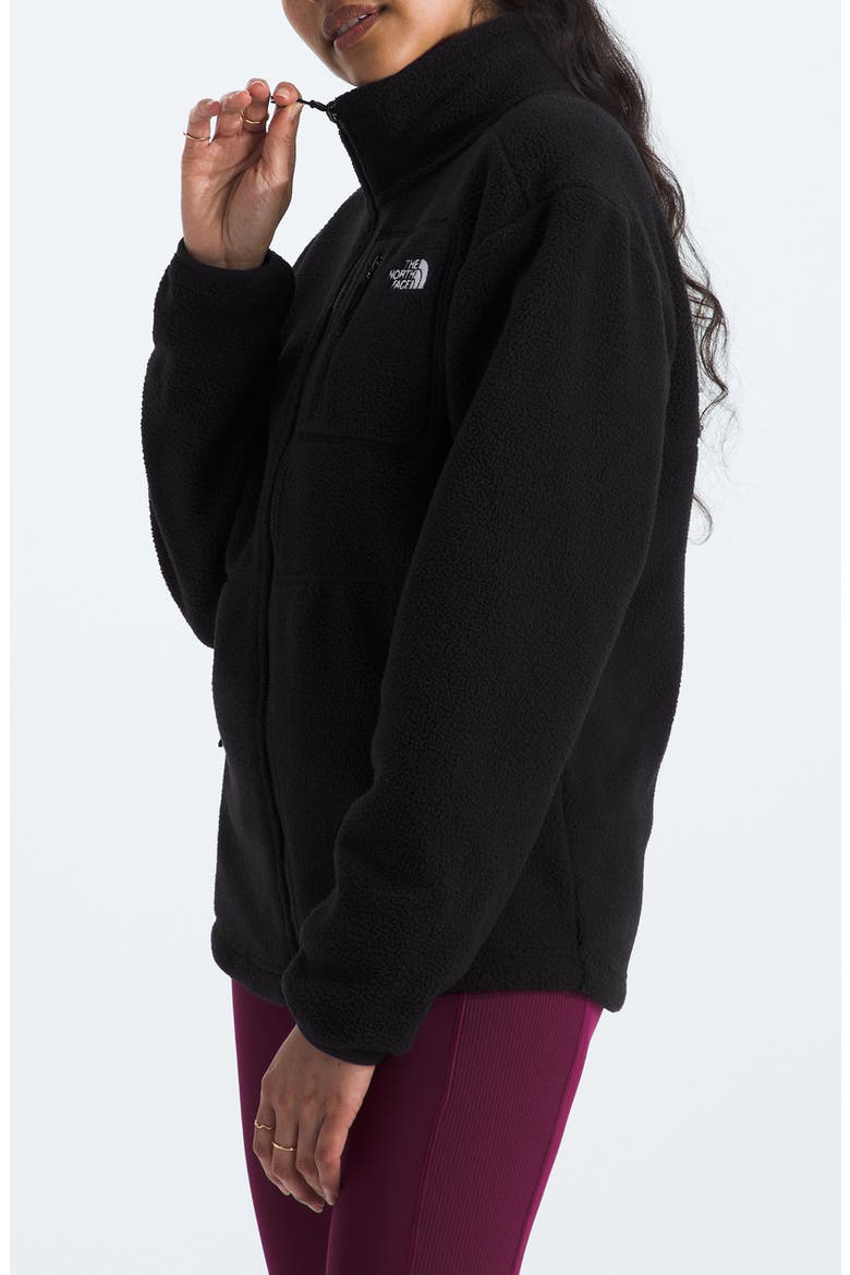 Yumiori Recycled Fleece Jacket, Alternate, color, TNF BLACK/ TNF BLACK