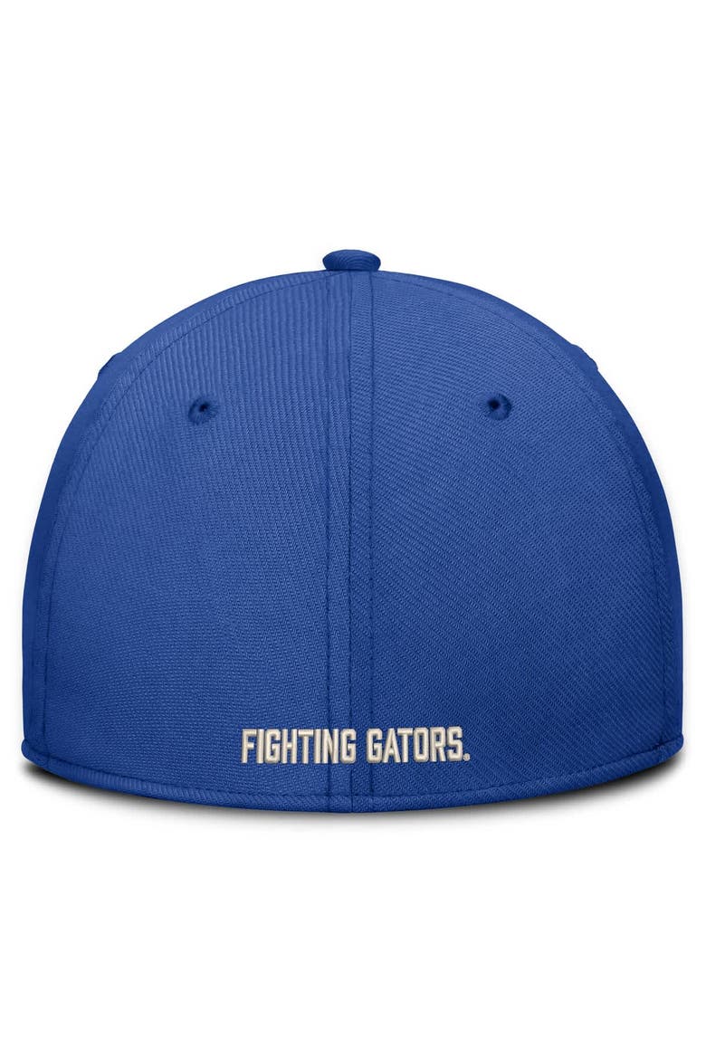 Men's Nike  Royal Florida Gators Dri-FIT Vintage Rise Swooshflex Flex Hat, Alternate, color, Royal