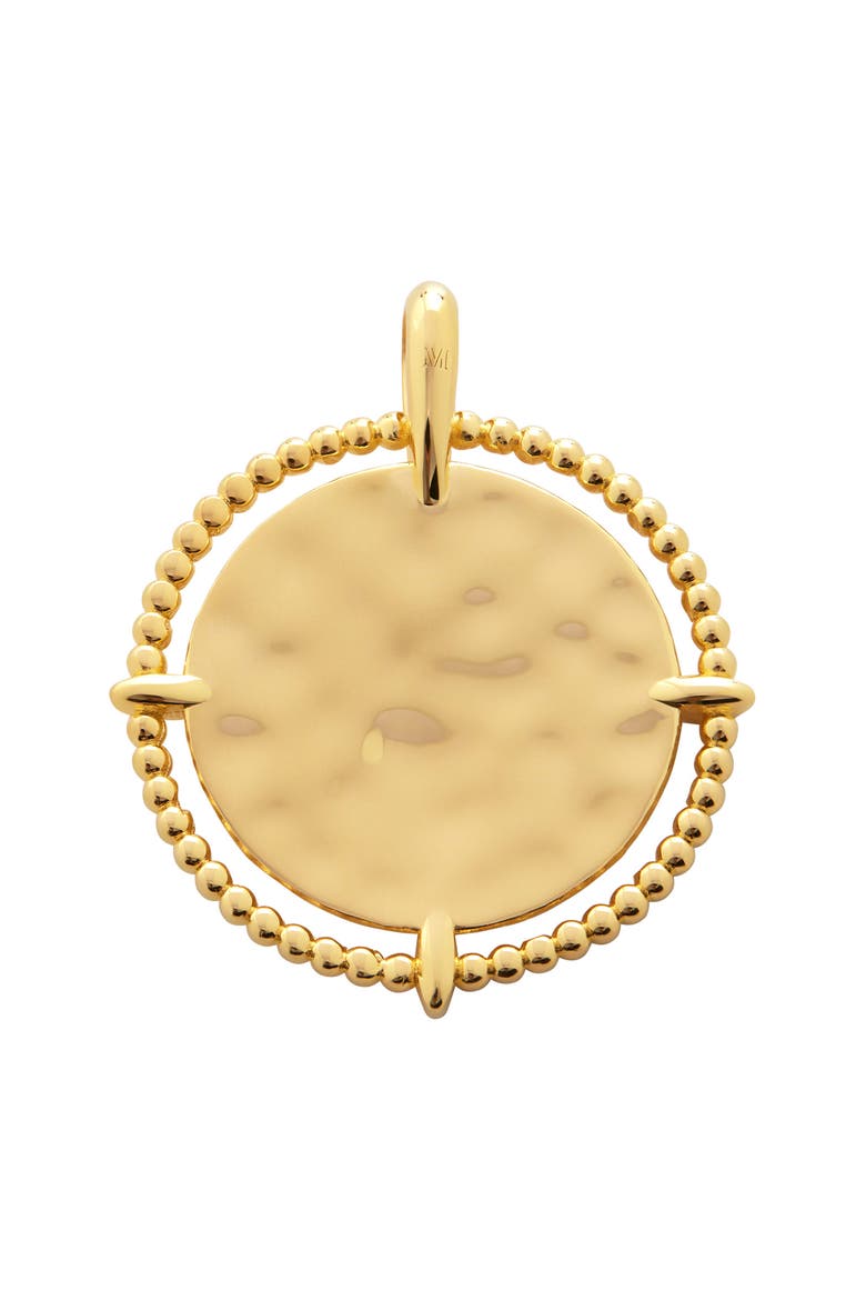Talisman Sun Pendant Charm, Alternate, color, 18KT GOLD VERMEIL