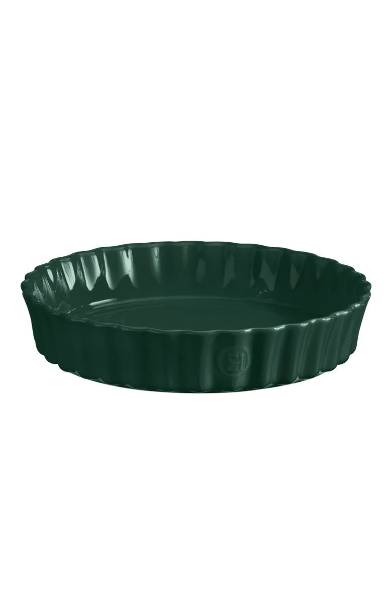 Emile Henry 11-Inch Deep Tart Dish, 2.1 Quart, Main, color, Cedar