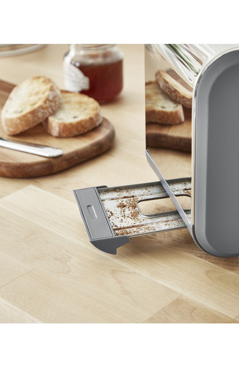 Swan Nordic 2 Slice Toaster, Alternate, color, Gray