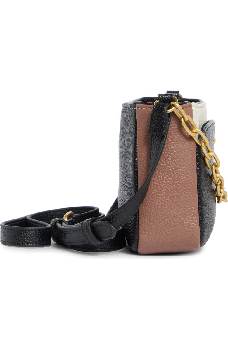 Tahari Hollis Crossbody Bag, Alternate, color, Black Block